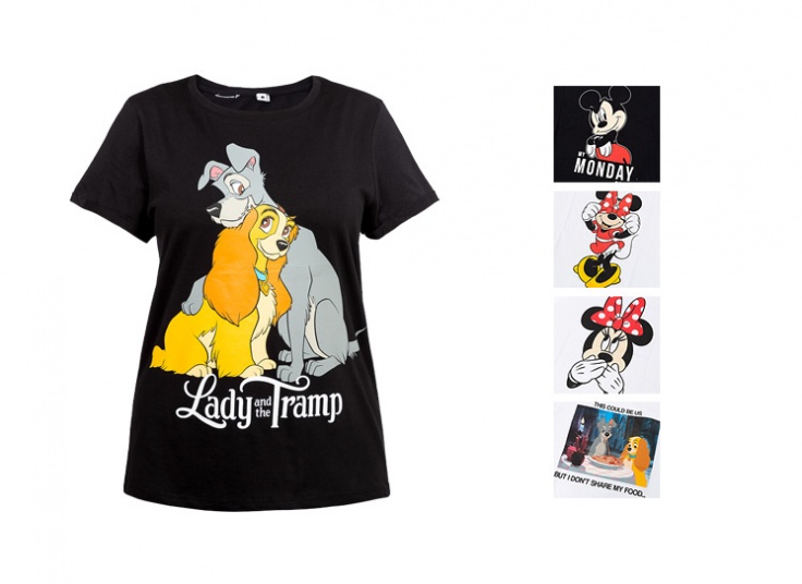 تیشرت زنانه کارتونی