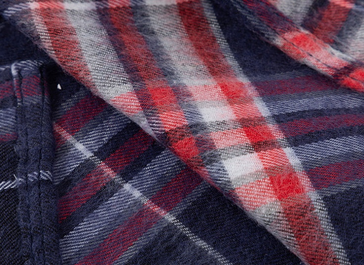 پیراهن پشمی چهارخانه Bershka