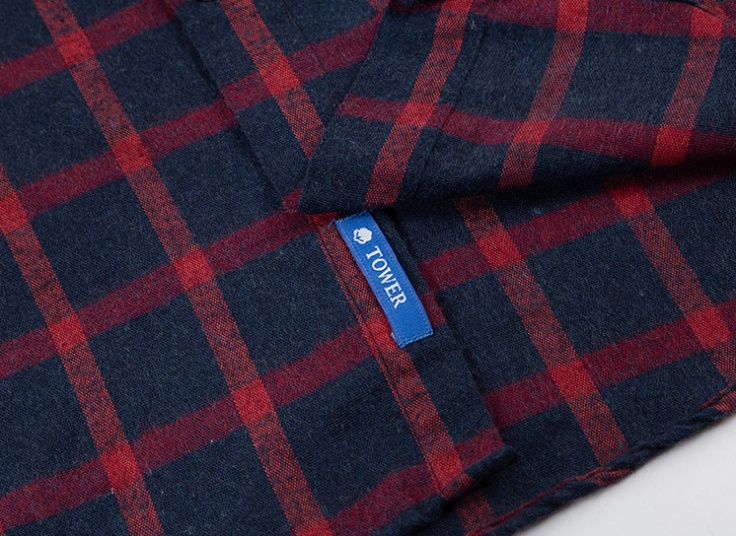 پیراهن چهارخانه درشت Tower