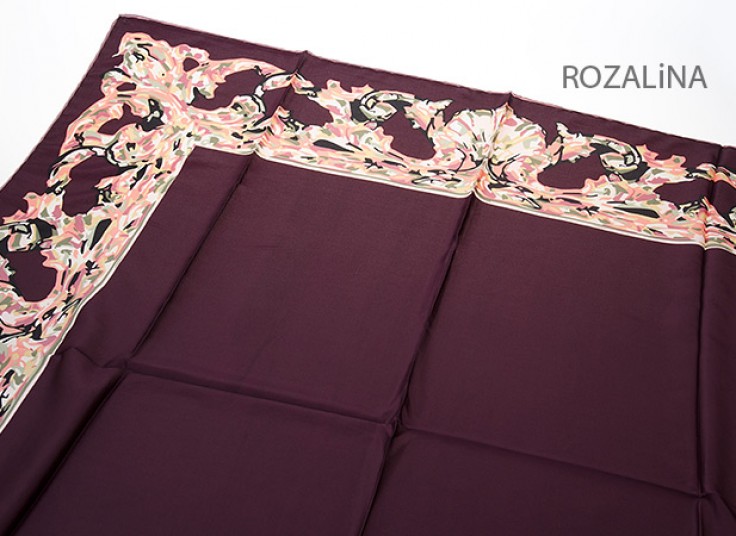 روسری ساتن ابریشم ROSALINA