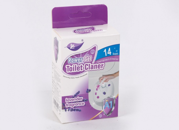 ژل تمیزکننده توالت طرح گل