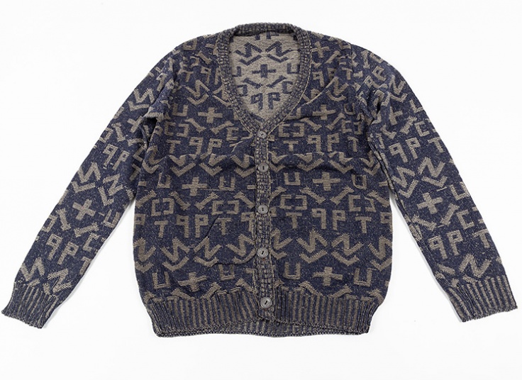 ژاکت بافت طرحدار مردانه