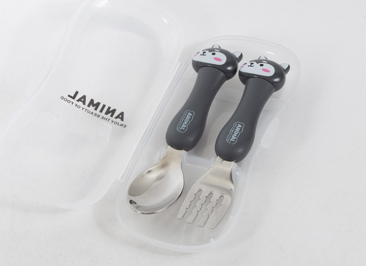 ست قاشق و چنگال کودک Animal