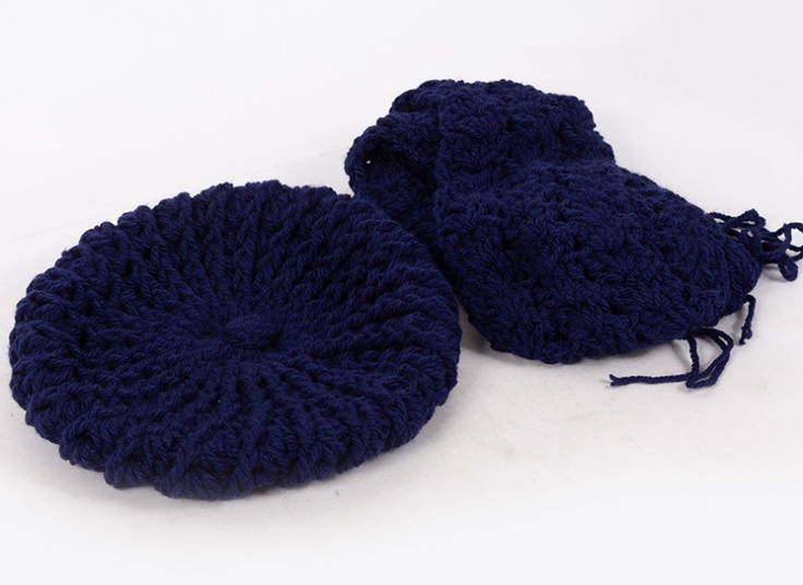 ست کلاه فرانسوی و شال گردن