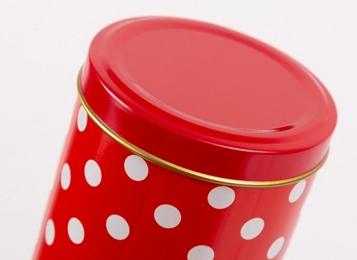 قوطی فلزی استوانه ای