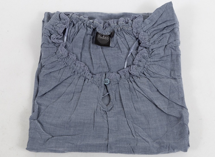 شومیز یقه دکمه دار فانوسی Tadzo