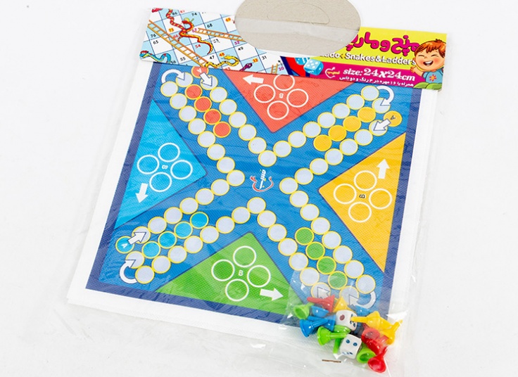 منچ و مارپله پارچه ای