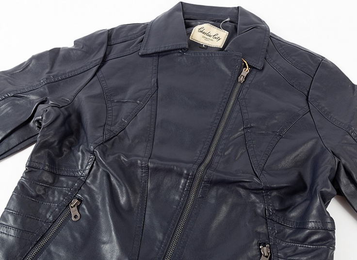 کاپشن چرم زنانه Chaoliu City