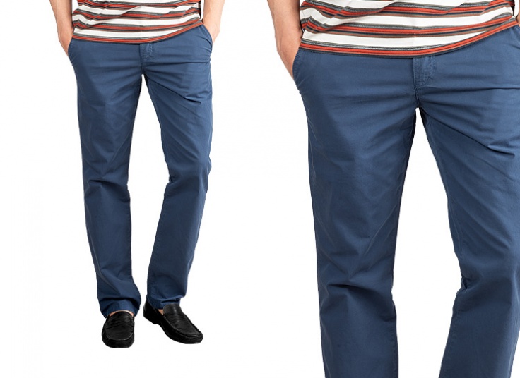 شلوار کتان مردانه Double U