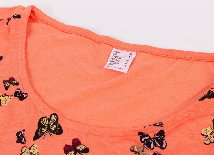 تیشرت آستین کوتاه طرح Butterfly