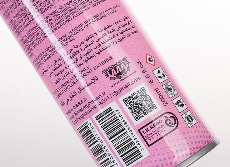 اسپری بدن Zeva