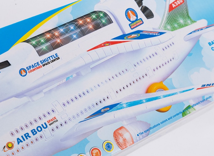 اسباب بازی هواپیمای ایرباس و شاتل