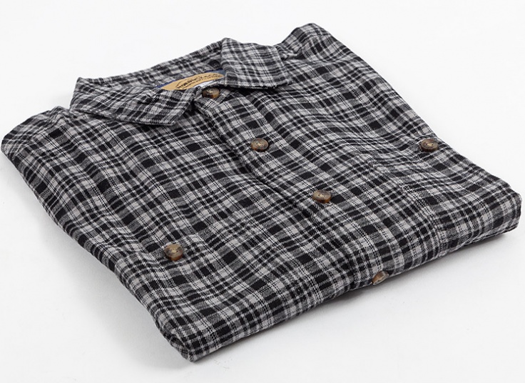 پیراهن پشمی چهار خانه