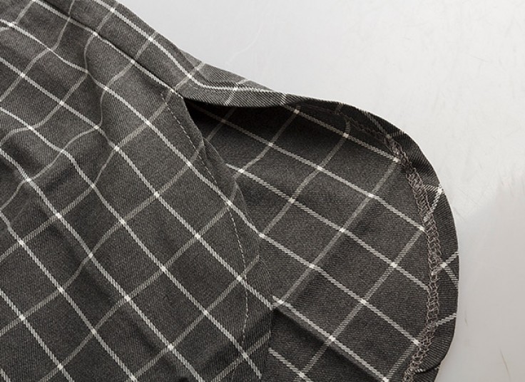 مانتو پشمی چهارخانه