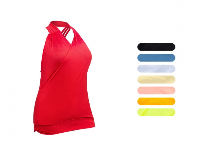 تاپ زنانه پشت ضربدری