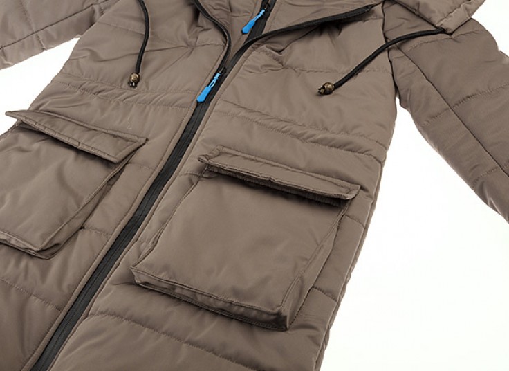 کاپشن بلند زنانه گندم