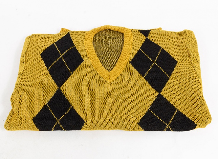 بلوز بافت مردانه طرح اسکاچ