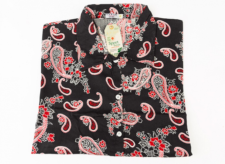 تاپ نخی آستین کلاغی