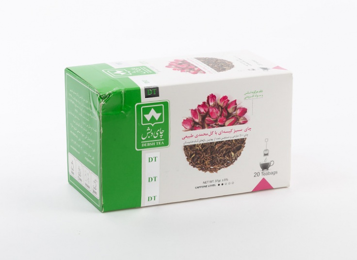انواع چای سبز کیسه ای دبش