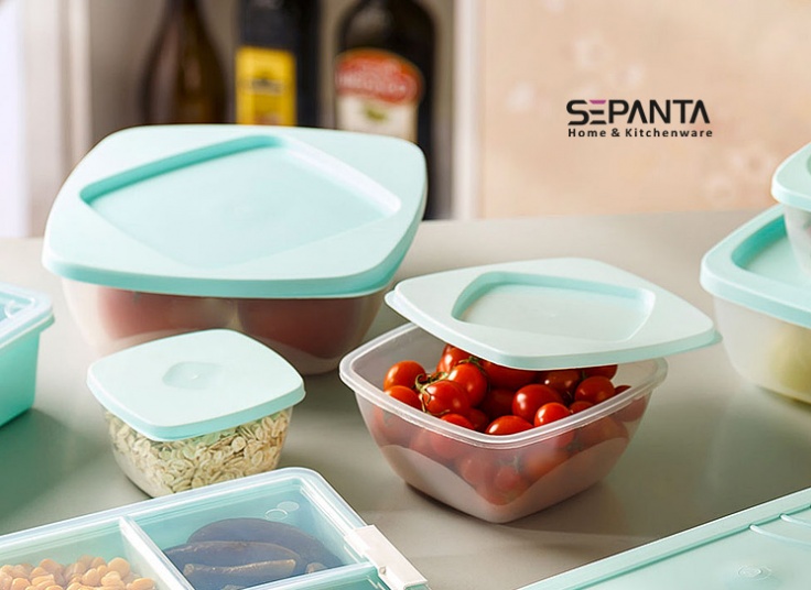 ظرف نگهدارنده سه تکه Sepanta