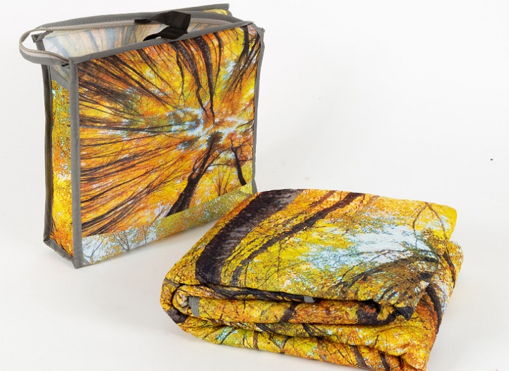 زیر انداز سفری چاپی