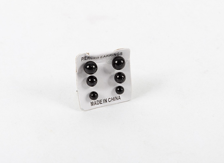 پک 3 عددی گوشواره مرواریدی میخی