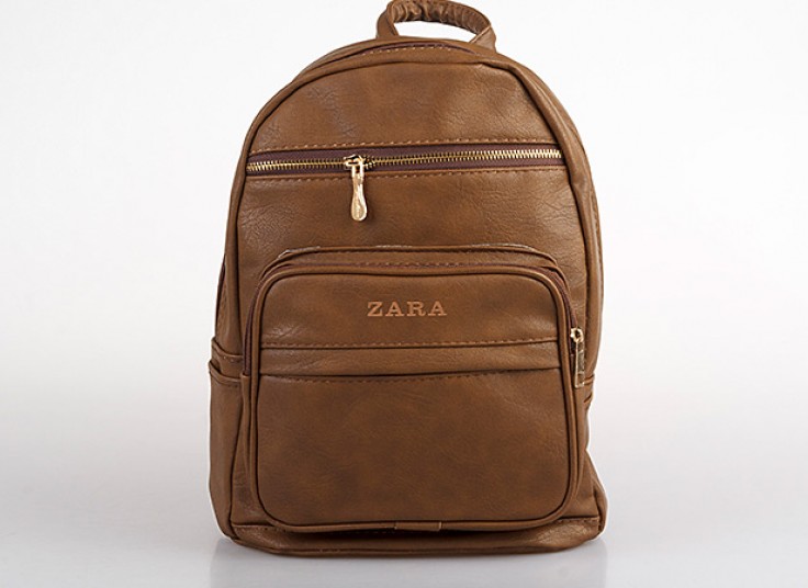 کیف کوله چرمی طرح ZARA