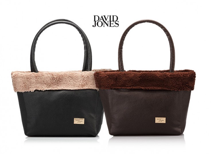 کیف خزدار David Jones