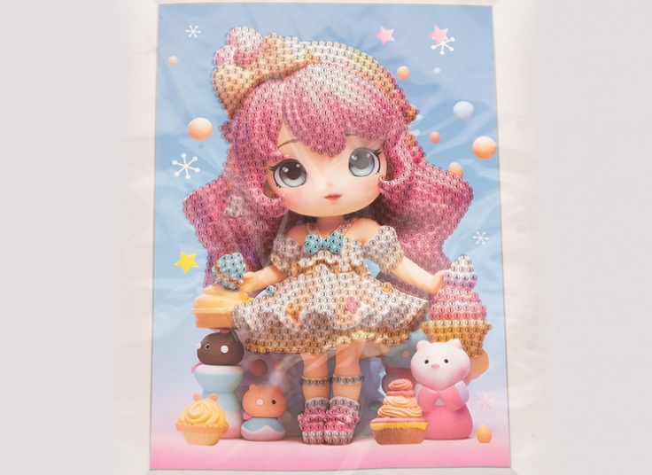 نقاشی الماسی diamond painting