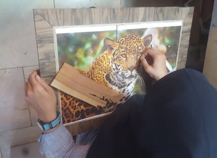 آموزش معرق کاری آموزشگاه رازچوب