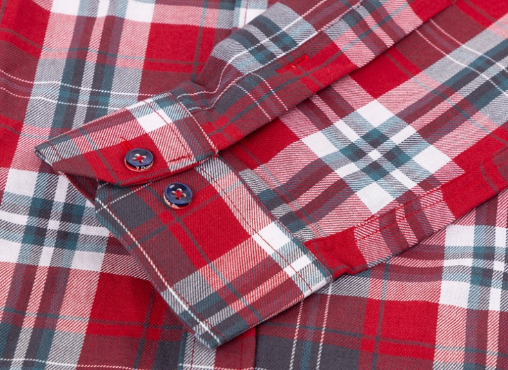 پیراهن چهارخانه طرح POLO