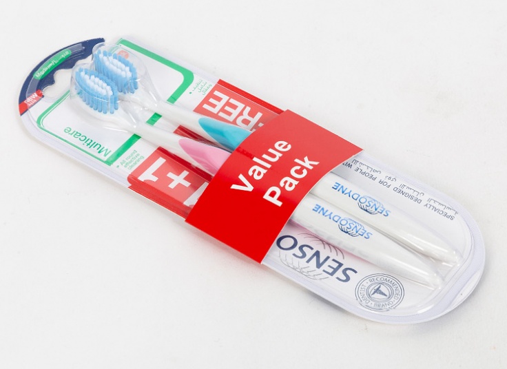 پک 2عددی مسواک SENSODYNE