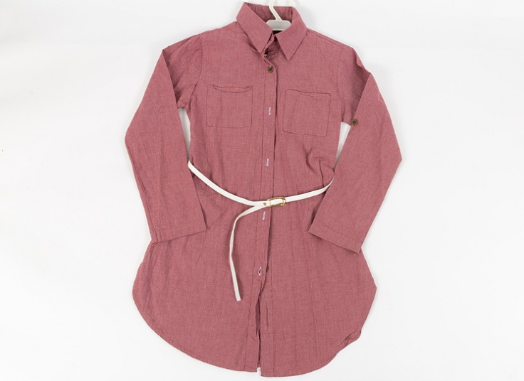 مانتو چهارخانه دخترانه