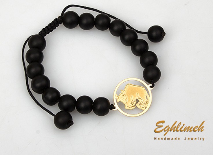 دستبند مهره ماه تولد اقلیمه