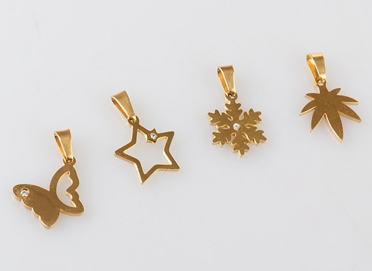 ست زیورآلات اقلیمه سری Gold Winter