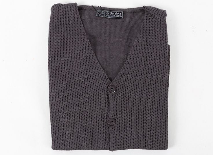 ژیله بافت مردانه طرح Bershka