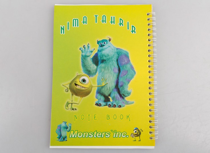 دفتر سیمی 50 برگ طرحدار