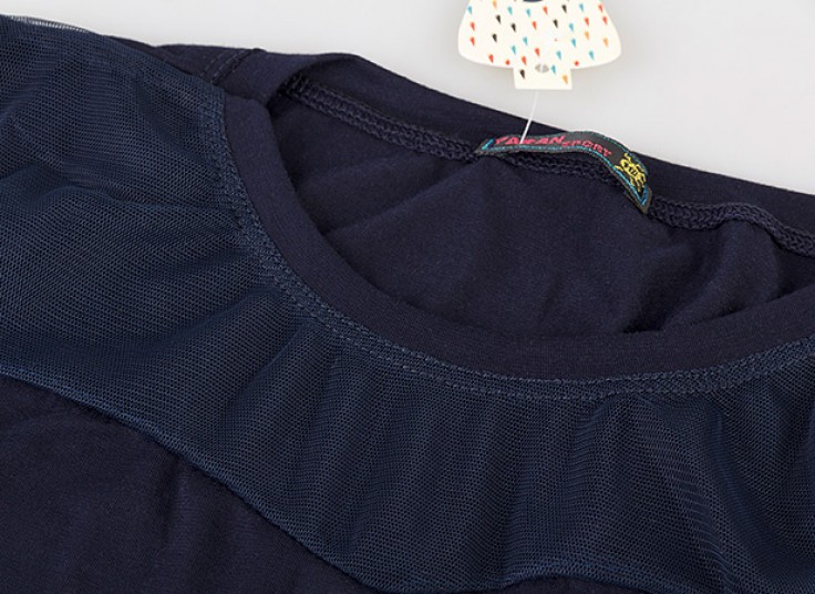 پیراهن زنانه یقه توری