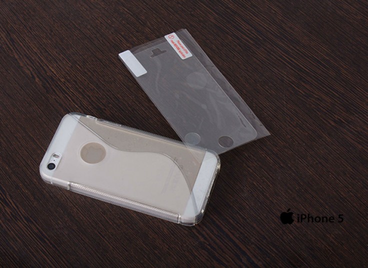 قاب ژله‌ای و محافظ صفحه iphone5