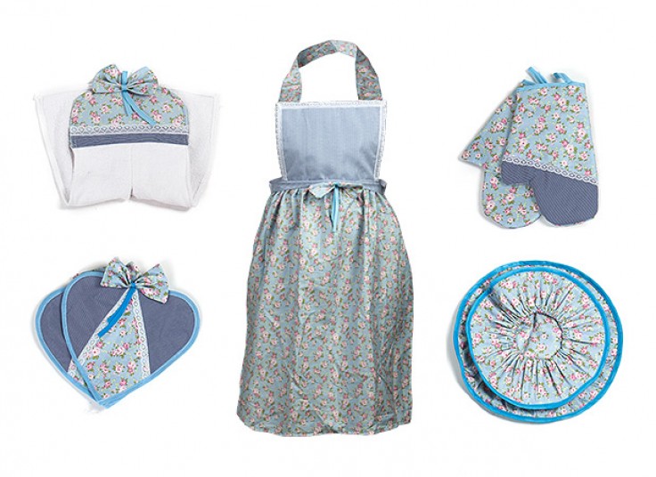 سرویس پارچه ای آشپزخانه گلدار