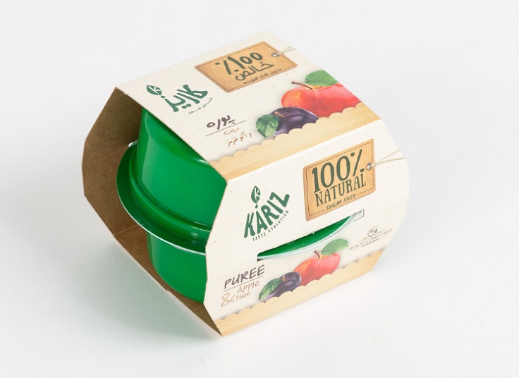 پک 2 عددی پوره میوه KARIZ