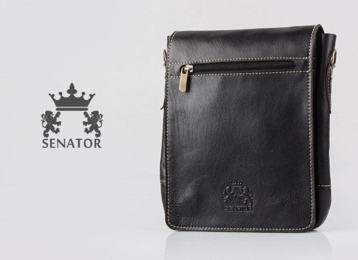 کیف کج چرمی SENATOR