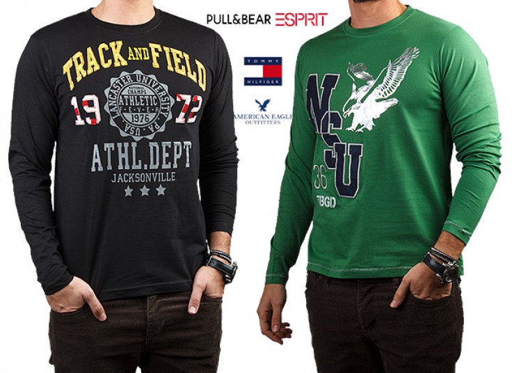 تیشرت مردانه آستین بلند