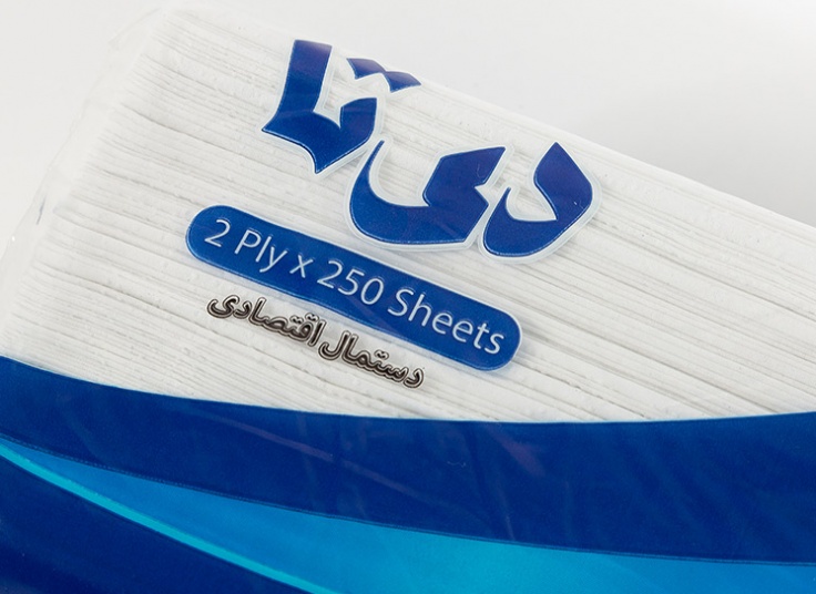 دستمال کاغذی 250 برگ دی تا