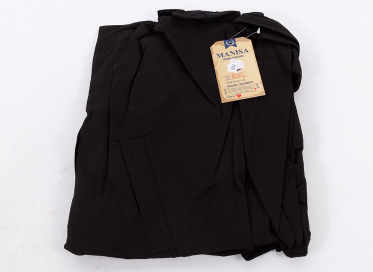 مانتو لینن سرشانه پاگون‌دار