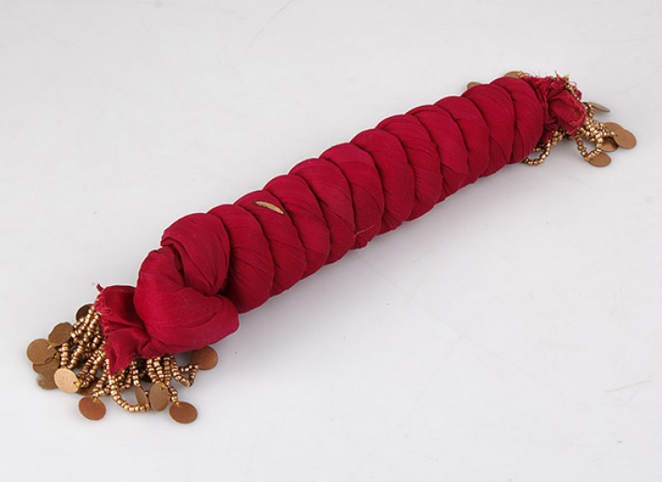 شال حریر مدل دورچین هندی