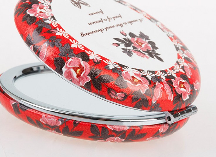 آینه جیبی زوم دار مدل Round