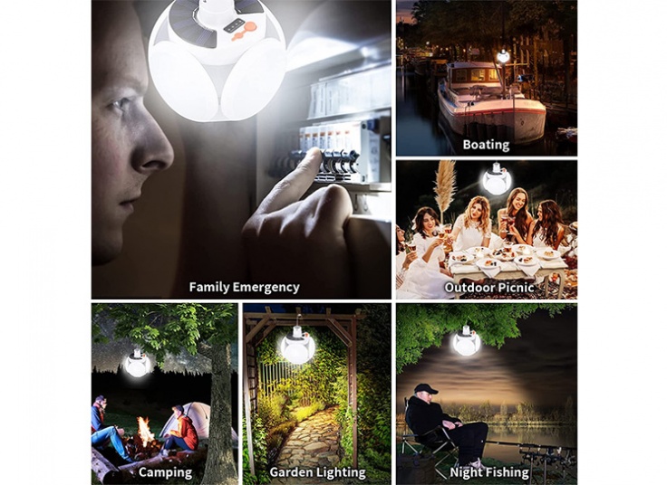 لامپ شارژی خورشیدی مدل 2029