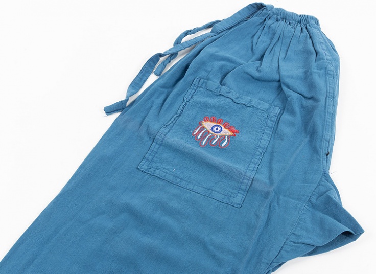 شلوار نخی سندبادی زنانه