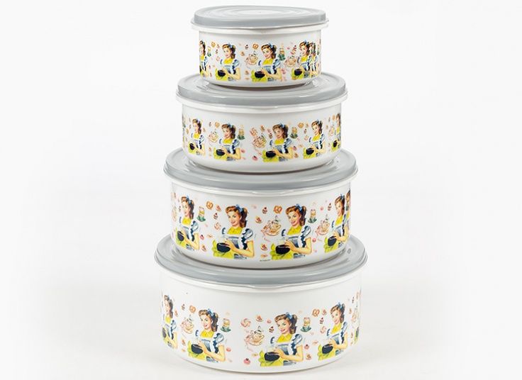 ظرف چهار تکه RoseMan